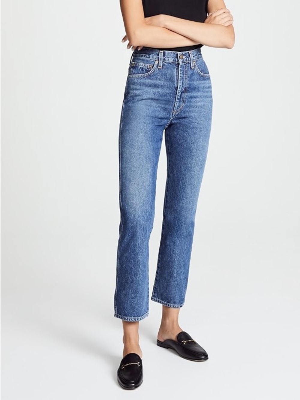 Agolde Pinch Waist Kick Flare Jeans 23”